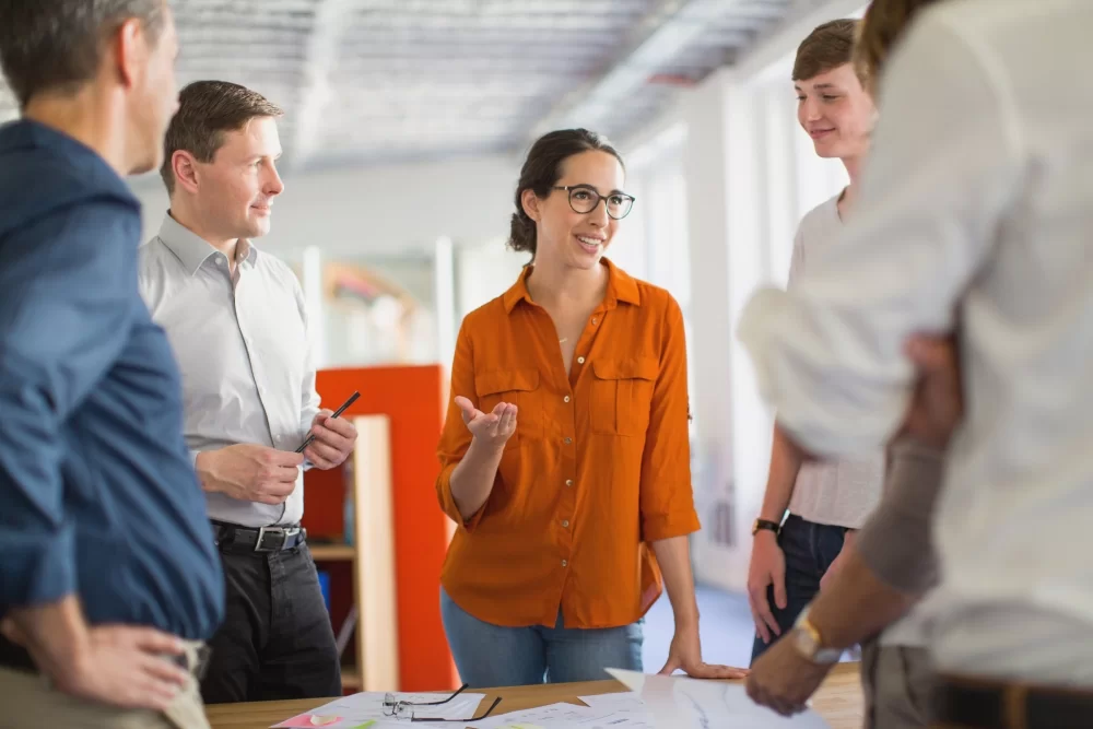 ETQ Reliance Risk Register assessment teamwork in office